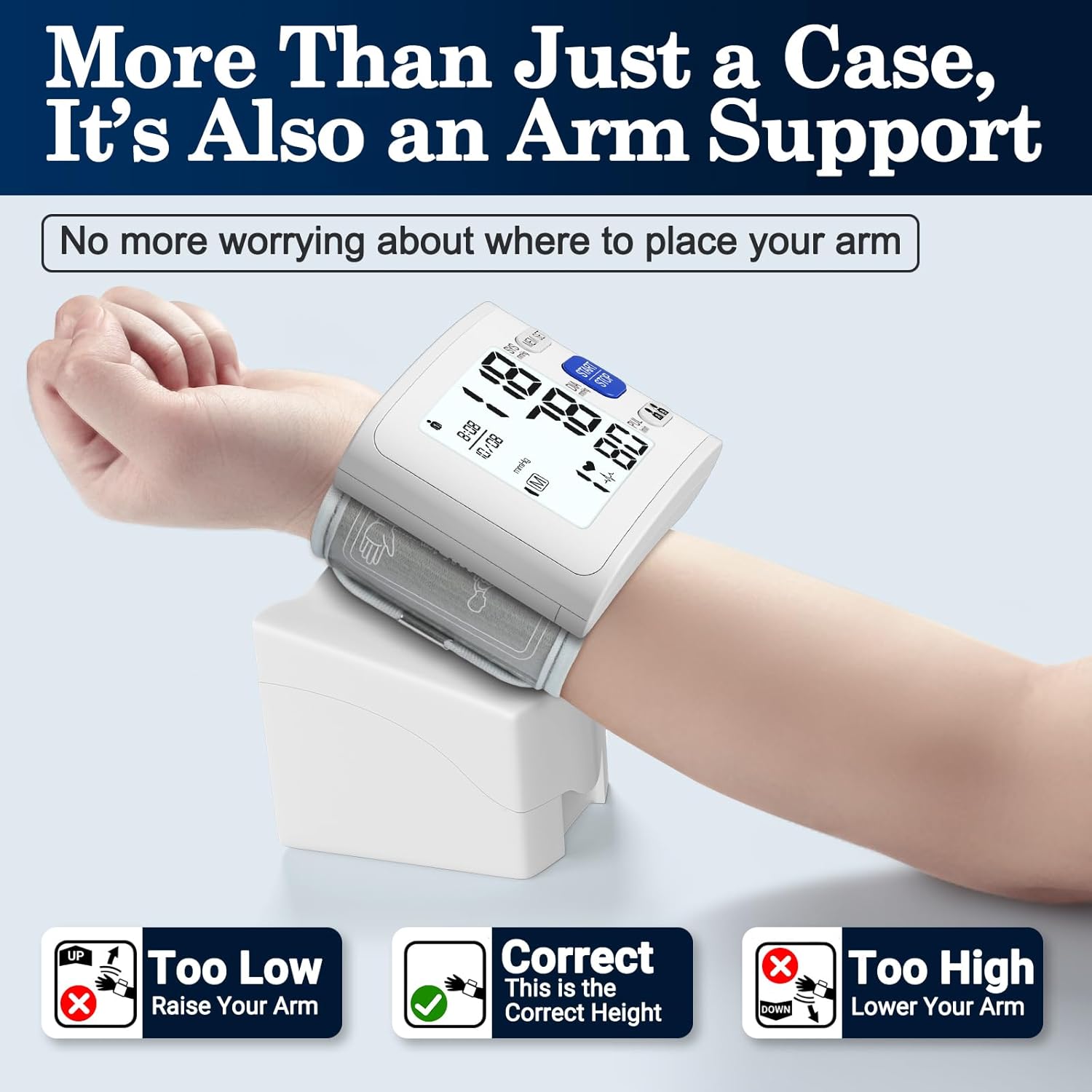 Wrist Blood Pressure Monitor View 4